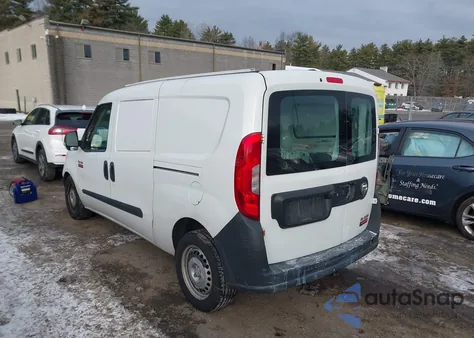 2017 Ram Promaster City Tradesman из США, поврежденный, VIN ZFBERFABXH6F42056
